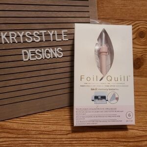 We R Memory Keepers Foil Quill Fine Tip Heat Pen